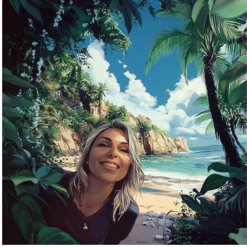 Nathalie de chez Blue Cyan Cottage sur l’île de Koh Samui en Thaïlande du sud.