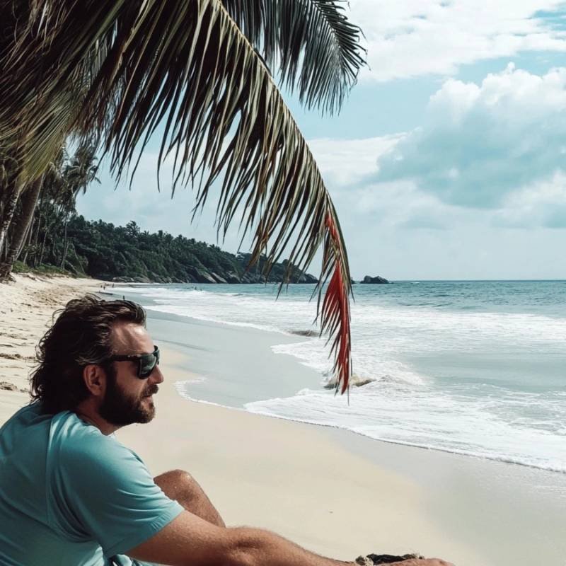 Richard de chez Blue Cyan Cottage sur l’île de Koh Samui en Thaïlande du sud.